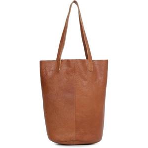 Sac à bandoulière moderne en similicuir avec pompon pour femme, fermeture éclair, deux poignées, design tendance et doux - Product Image 3