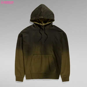 New Arrival Regular Fit <b>Acid</b> Washed 100% Cotton Fleece Blank Pullover Hoodies 350 GSM Oversized & <b>Drop</b> Shoulder Hoodie Men - Product Image 2