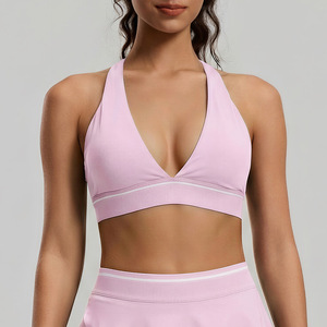 Sujetador Deportivo Ecológico Personalizado de Talla Grande con Soporte Alto, Secado Rápido, Transpirable, con Relleno Extraíble para Mujer, para Correr y Gimnasio - Product Image 4