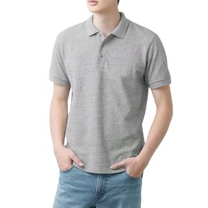 เสื้อโปโลแฟชั่นสำหรับผู้ชายมาใหม่เสื้อกอล์ฟโปโลแบบถักมีกระดุมลายทางเสื้อโปโลออกแบบแบรนด์ได้ตามต้องการ - Product Image 1