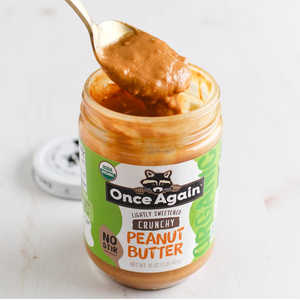 Beurre de cacahuète biologique de haute qualité 16 oz, croquant (sans agitation) par Once Again Nut Butter, à conserver au frais, durée de conservation 18 mois - Product Image 3