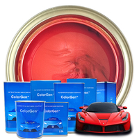 Peinture de voiture blanche perle métallisée couleur blanche perle peinture automatique couleur cristal blanche perle peinture de voiture pour voiture
