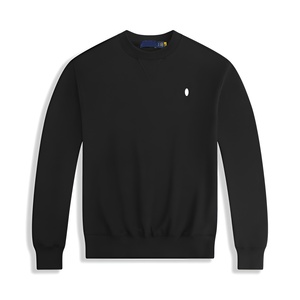 Sweat-shirt à col rond oversize pour homme de haute qualité, en coton molletonné, style streetwear décontracté, OEM - Product Image 3