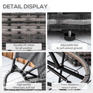 Set da Giardino con Comoda Poltrona per il Relax all'Aperto - Product Image 4