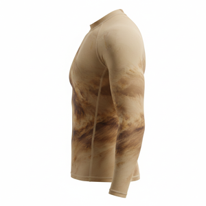 Camiseta Deportiva de Compresión Personalizada Unisex de Manga Larga, para BJJ, MMA, Jiu Jitsu, Grappling, Entrenamiento No Gi, Sublimación - Product Image 3