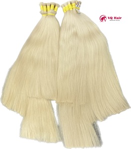 Cabello teñido a granel, color claro blanqueado, cabello humano vietnamita 100%, la mejor calidad de un donante - Product Image 4
