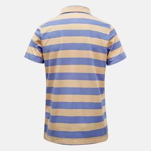 Chemise de golf pour homme en polyester respirant, extensible dans quatre directions, à séchage rapide, antibactérienne, surdimensionnée, logo personnalisable OEM - Product Image 1