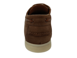 Mocasines de Ante Marrón Tabaco para Hombre, Zapatos de Oficina y Carrera, Cómodos, con Suela de Goma, Diseño de Tiras, Color Sólido, para Todas las Temporadas - Product Image 5
