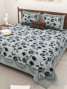 Juego de Sábanas Transpirables 100% Viscosa Estampadas, Cubrecama de Verano con Fundas de Almohada, Diseño Simple - Product Image 2