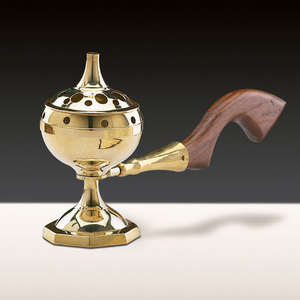 Quemador de Incienso de Latón Superior, Decorativo, Ayuda para la Rutina Espiritual, Ecológico, para Rituales Religiosos, Meditación, Conciencia y Oración - Product Image 6