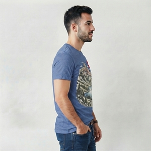 T-shirt Classique Imprimé pour Homme – Meilleure Vente, Doux, Respirant, Décontracté, avec Personnalisation de Marque – Direct Usine - Product Image 4