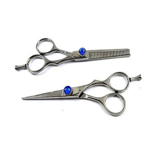 Best Selling Scissor Bumper 440C Shears Hairdressing PK Haircut 6Inch Right-Handed Straight <b>Blade</b> <b>Barber</b> Hair Scissors - Product Image 2