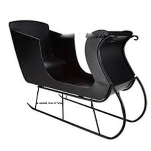 Magnifique traîneau de Noël de designer, qualité excellente, artisanat moderne, boîte vintage, vaisselle Père Noël, décoration intérieure - Product Image 2