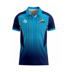 Ropa Deportiva para Hombre, Diseño de Pez Azul, Sublimado Personalizado, Secado Rápido, UPF 50, Ligero, Cómodo, Informal, 100% para Pesca - Product Image 2