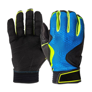 Gants de frappe de baseball unisexes pour adultes Color Rush, paume en coton/spandex durable, respirants, nouveau style, confortables - Product Image 4