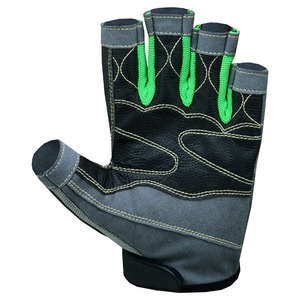 Gants de navigation en cuir personnalisés pour kayak et pêche, légers, avec sangle de poignet réglable, unisexe, paume et doigts renforcés - Product Image 3