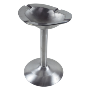 Trendy Grid Design Aluminium <b>Ashtray</b> with Plated Finish for Home Bar or Hotel Use - Product Image 6