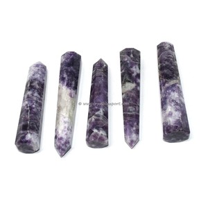 Points de cristal authentiques à forte demande Point d'obélisque de pyrite de cristal de guérison de pierres précieuses pour l'artisanat Reiki et Fengshui - Product Image 4