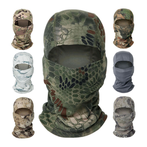 Pasamontañas Transpirable de Camuflaje, Máscara Facial para Exteriores, para Caza, Senderismo, Pesca, Todas las Estaciones, Protección UV y Contra el Viento - Product Image 6