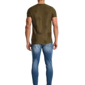 Camisetas de Hombre al por Mayor, Personalizadas, Estilo Desgastado, Alta Calidad, 100% Algodón, OEM, Transpirables, Vintage, Lavadas, Ripped - Product Image 4