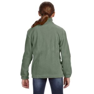 Jeunesse 8 Oz. Veste polaire à fermeture éclair intégrale pour femme JAUNE SÉCURITÉ Taille S - Product Image 5