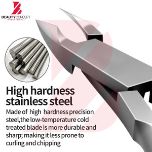 ที่ตัดหนังกำพร้าคุณภาพพรีเมียมปี 2026 พร้อมกล่องโลหะบรรจุภัณฑ์อย่างดี  ทำจากสแตนเลสอย่างมืออาชีพ สำหรับตัดแต่งเล็บมือและเล็บเท้า - Product Image 4