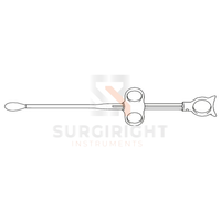 Eve Tonsil Snare, instrument chirurgical ORL en acier inoxydable pour tonsillectomie, par SurgiRight