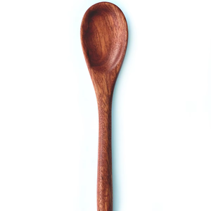 Juego de Utensilios de Cocina de Madera Ecológicos Personalizables para Bodas, con Cuchara y Espátula de Mango Largo Resistentes al Calor - Product Image 1