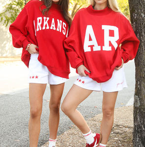 Sudadera con Capucha Personalizada para Mujer, 100% Algodón Tejido, Color Sólido, Logotipo Frontal con Impresión por Transferencia de Calor, Servicio OEM, Cuello Alto - Product Image 1