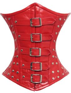 Corsets vintage pour femmes, sexy, gainants, respirants, en cuir moderne, pour grandes tailles - Product Image 4