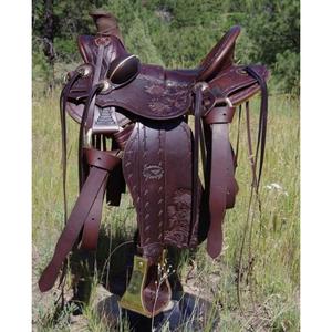 Artesanía en Cuero de Animales Reales, Silla de Montar de Cuero, Suministros para Carreras de Caballos Europeas y Australianas, Mayorista de Equipamiento Ecuestre - Product Image 1