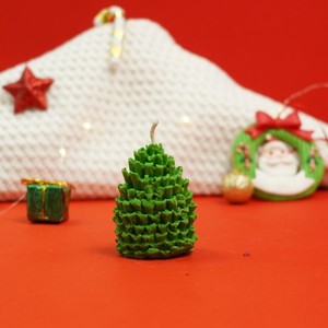 Christmas Handmade Soy Wax <b>Pinecone</b> Candle Molds Winter Decor Aromatherapy Candle Making Supplies High Quality Silicone Molds - Product Image 3