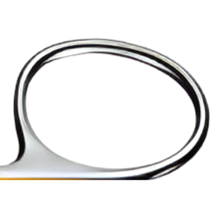 Ciseaux chirurgicaux dentaires universels manuels à coupe de fil, ciseaux courbés à manche doré, micro-ciseaux dentaires pour gencives, certifiés CE Classe I - Product Image 3