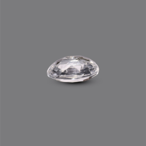 Loose Cubic Zirconia Gemstone 4.75 Carat-White 4x6mm for Fine Jewelry - Product Image 3