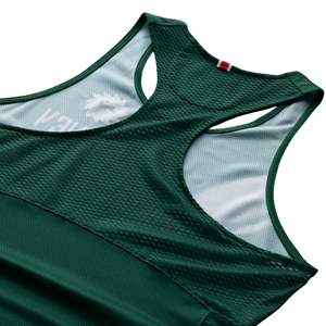 OEM Custom Team Logo Sublimated Stretchy UPF 50 <b>Running</b> Singlets Sleeveless Knitted Eco-Friendly Polyester Mesh Marathon Crew - Product Image 6