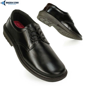 Botas escolares clásicas para niños al por mayor, con cordones, suela antideslizante, calzado formal - Product Image 1