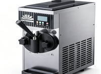 Machine à glace molle commerciale de comptoir XY, machine à fabriquer la crème glacée réfrigérante