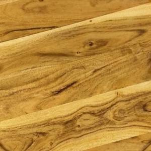 Bandeja de Comedor Redonda de Madera de Lujo al por Mayor con Asas de Palmera Doradas, Plato de Servicio Elegante de Acacia para Hoteles y Restaurantes - Product Image 5