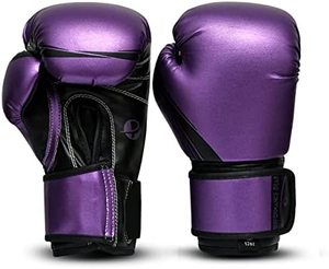 Gants de boxe en cuir PU imperméables pour adultes, best-seller, entraînement de Muay Thai, protection épaisse avec rembourrage, poignées antidérapantes - Product Image 4