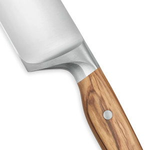 Cuchillos de Chef Profesionales de Acero Inoxidable con Mango de Madera Natural Remachado, Hoja Afilada para Cortar Carne y Verduras - Product Image 6