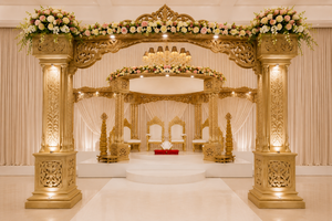 Fabricante de Mandaps de Madera para Bodas Indias, Mandap Triveni Hindú, Tamaño Personalizado, Portátil, Nueva Llegada - Product Image 2