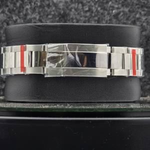 Reloj de Lujo para Hombre de 41 mm, Acero Inoxidable, Mecánico Automático, Analógico, Esfera Azul con Efecto Rayos de Sol, Bisel Estriado, Correa de 16 mm - Product Image 4