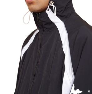 Chaqueta Cortavientos Personalizada de Nailon Retro de los 90 para Hombre, Talla Grande, con Capucha, Diseño de Nailon, Chaqueta Cortavientos de Verano - Product Image 4