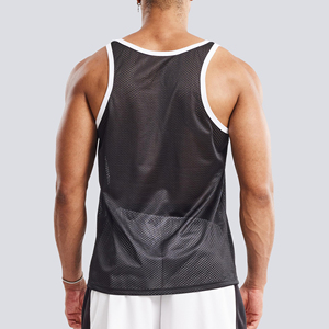 Débardeur Homme Rétro Col Rond – Gilet d'Été Sans Manches pour un Style Urbain Classique et Décontracté – Vente en Gros - Product Image 2