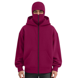 Balaclavas pour hommes de haute qualité, 100% coton polaire, design de logo personnalisé, respirant, confortable, taille grande, vêtements d'hiver pour adultes - Product Image 6