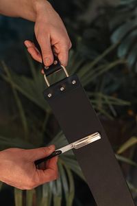 Afilador de Cuchillas Profesional OEM Personalizado con Tira de Cuero para Materiales Blandos, Disponible en Todos los Tamaños, Tiras de Cuero Duraderas - Product Image 3