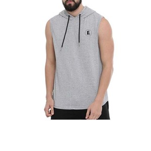 Haut de sport sans manches ajusté personnalisé OEM pour homme – Coton, idéal pour la musculation et le fitness - Product Image 1
