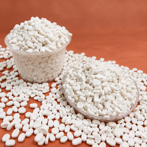 Mejor Precio, Superventas: Carbonato de Calcio en Gránulos (Masterbatch) en Formato Blanco Natural, Materia Prima para Bidones - Product Image 1