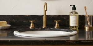 Luxury Solid Wood <b>Bathroom</b> <b>Vanity</b> With Marble Top Classic Rattan Weaving <b>Bathroom</b> Cabinet Single Sink Hotel <b>Bathroom</b> Furniture - Product Image 5