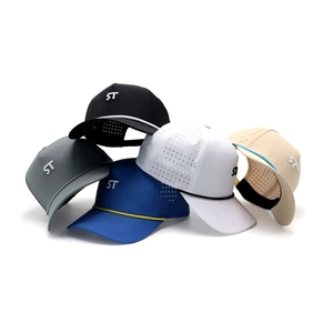 Gorras de Golf Originales de Fábrica, de 5 Paneles, con Visera Precurvada, Logotipo Bordado en 3D Personalizado, Orificios Cortados con Láser, Gorra de Golf Multicolor VN - Product Image 2